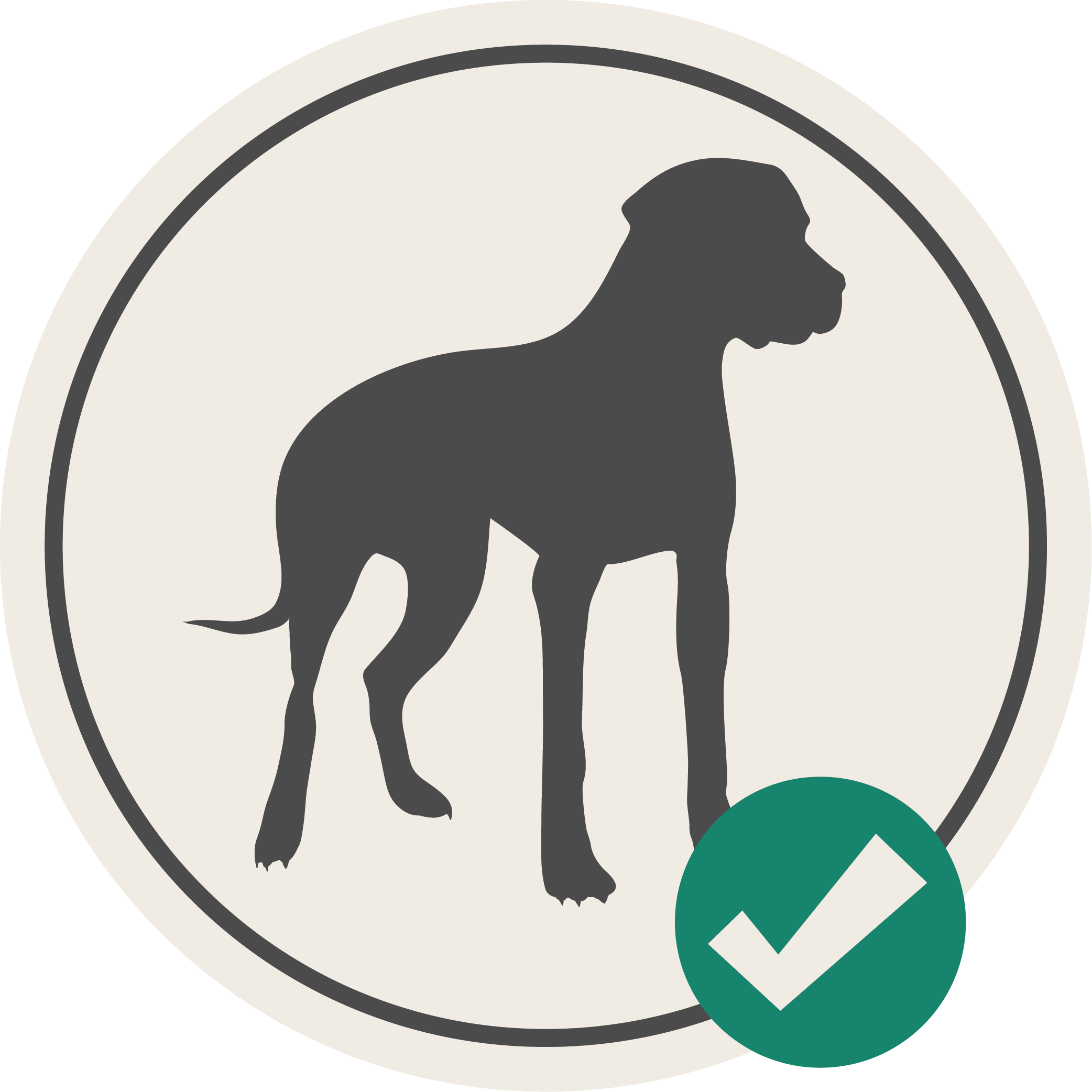 Volwassen honden met een gewicht van ≥25 kilo